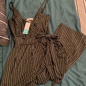 Green jumpsuit NWT